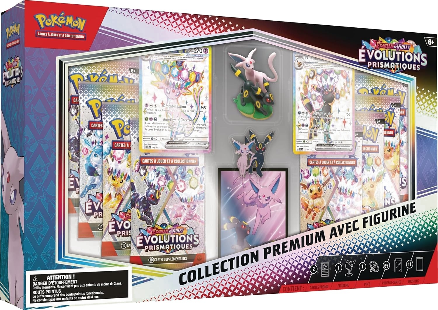 Pokémon - Evolutions Prismatiques - Collection Premium avec Figurine