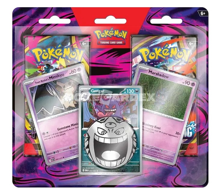 POKEMON - Pack 2 boosters - Duopack Mimiqui, Ectoplasma et Marshadow
