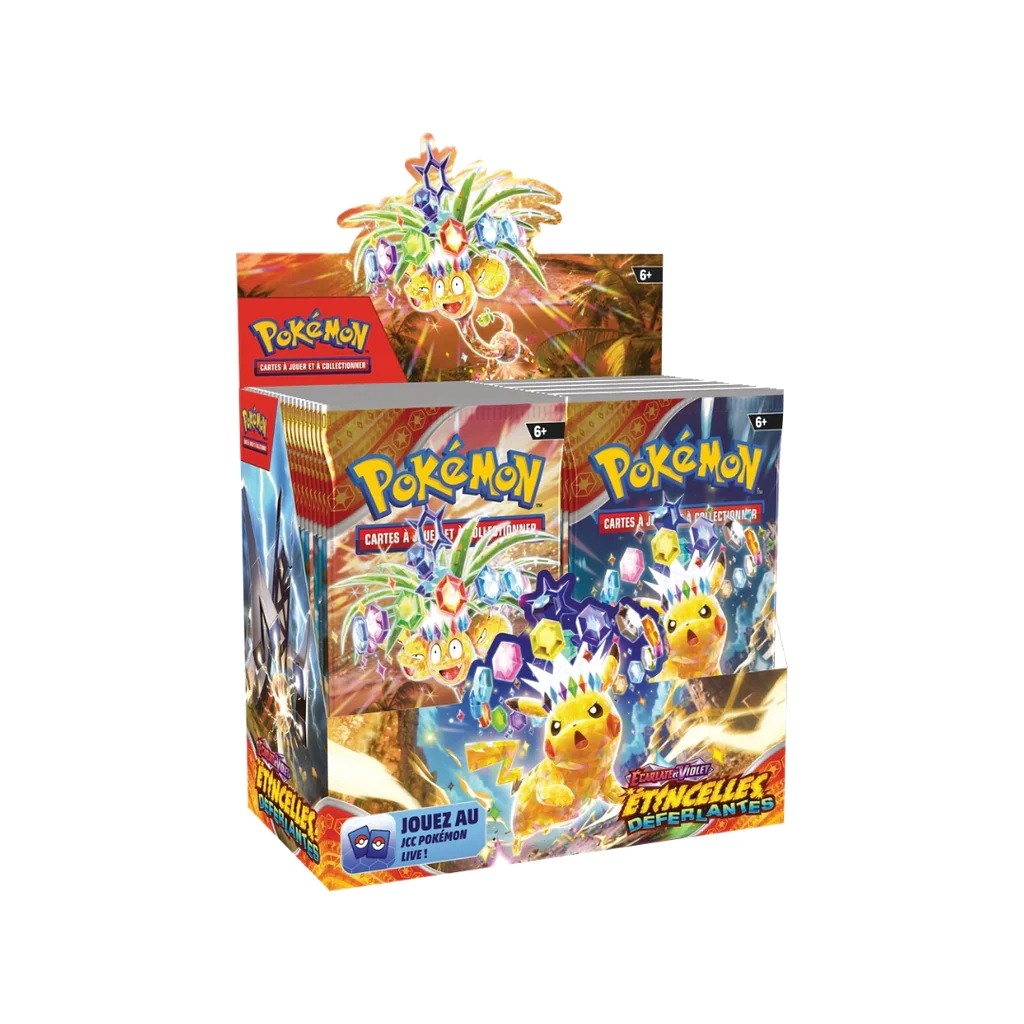 Pokémon - Etincelles Déferlantes - Ecarlate et Violet EV 08 - Display 36 Boosters