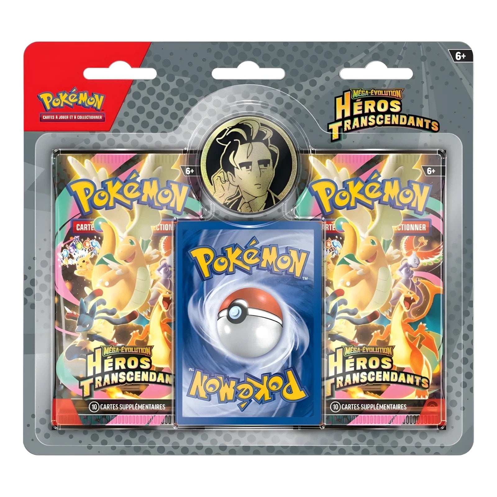 Pokémon - Héros Transcendants - Pack de 2 Boosters