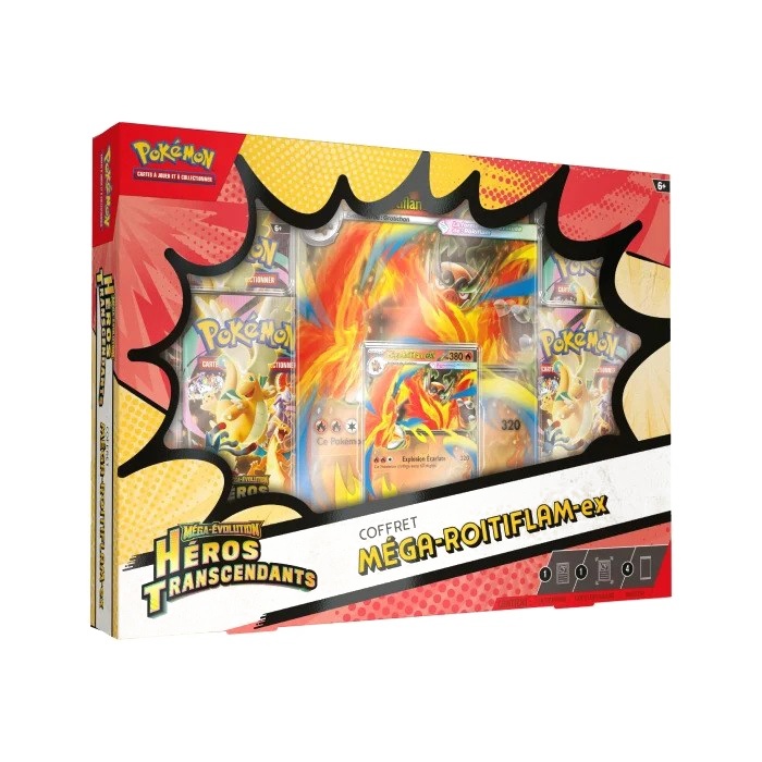 Coffret Méga Roitiflam EX - Héros Transcendants ME02.5