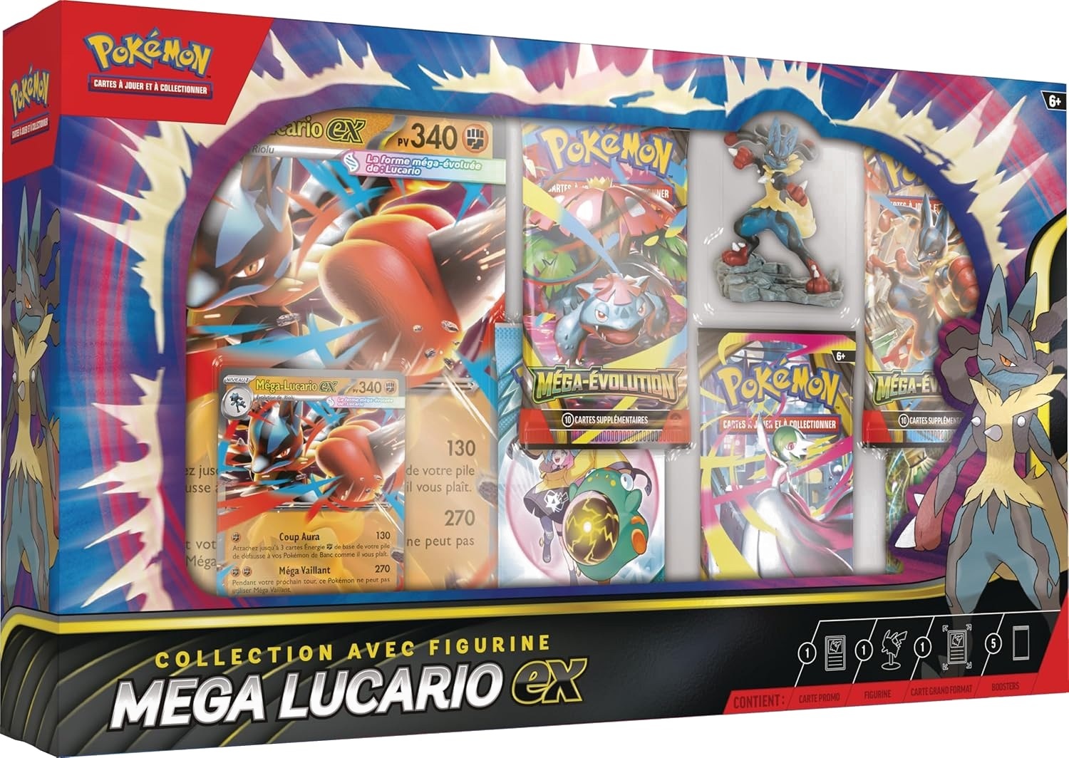 Pokémon - Mega Lucario + Figurine