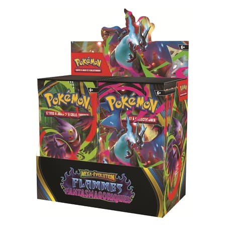 Pokémon - Mega Evolution 2 - Flammes Fantasmagoriques - Display de 36 Boosters