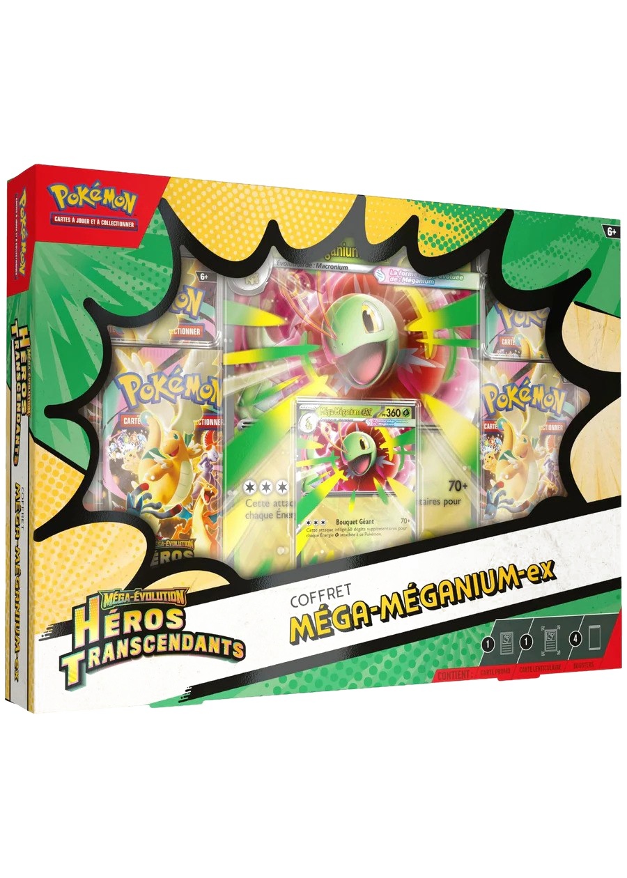 Coffret Méga Méganium EX - Héros Transcendants ME02.5