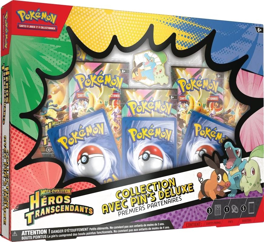 Coffret Collection avec Pin's ME02.5 Héros Transcendants