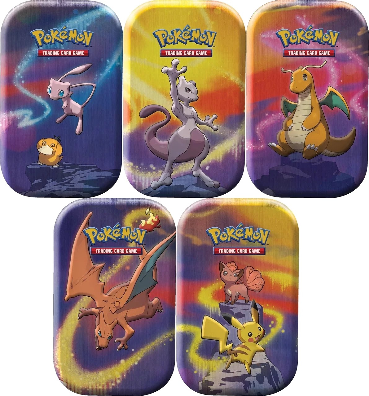 Pokémon - Pouvoir de Kanto - Artset de 5 Mini Tin
